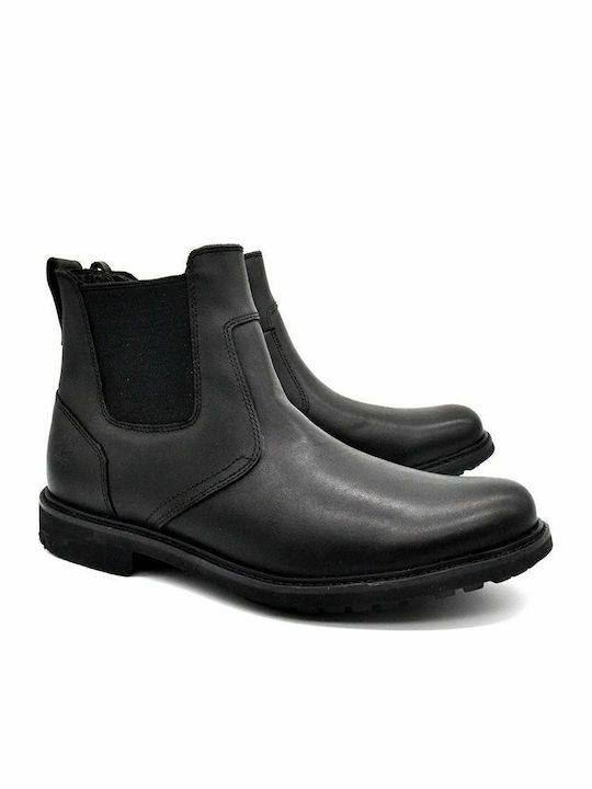 Earthkeepers Stormbuck Leather Black Chelsea Boots