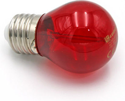 Adeleq LED Bulb 2W for Socket E27 and Shape G45 Red 180lm