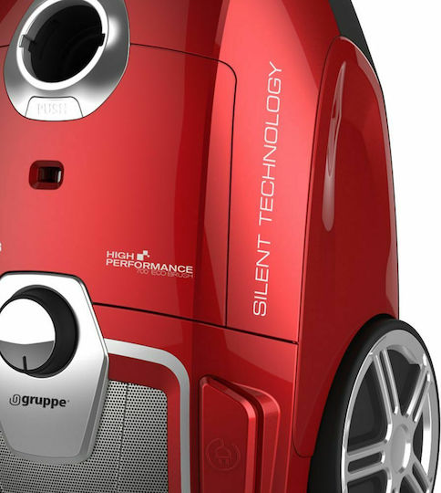 Gruppe VCB 46A15F-70 Vacuum Cleaner 700W Bagged 3lt Red