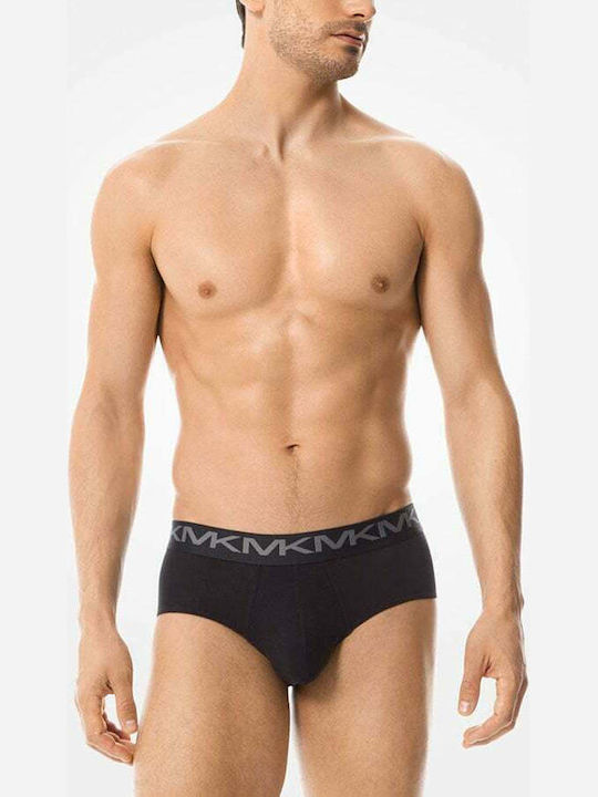 Men's Slips Black / Grey / Blue 3Pack