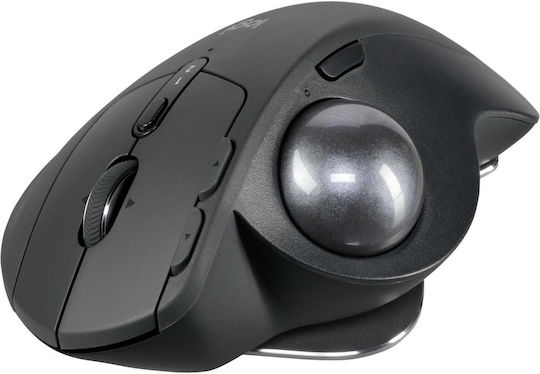 Logitech MX Ergo Kabellos Ergonomisch Bluetooth Maus mit Trackball Schwarz