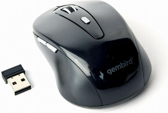 Gembird MUSW-6B-01 Ασύρματο Ποντίκι Μαύρο