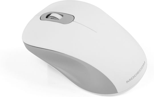 Modecom MC-WM10S Ασύρματο Εργονομικό Ποντίκι Λευκό
