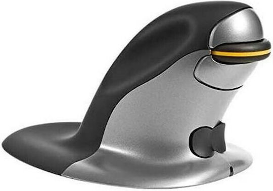 Fellowes Penguin RF Large Wireless Ergonomic Vertical Mouse Gri
