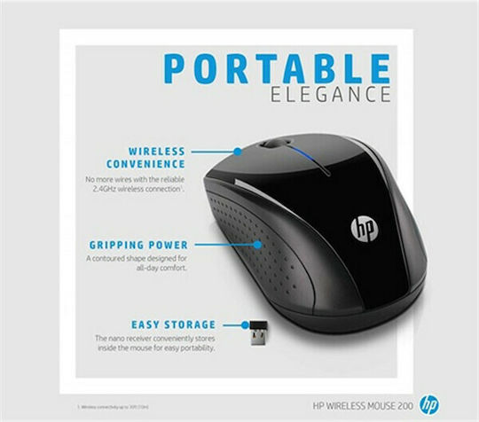 HP 220 Wireless Mouse Black