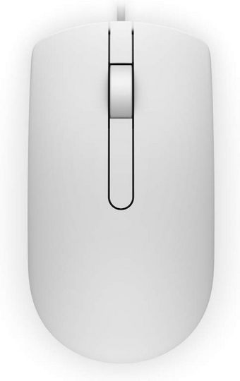 Dell MS116 Wired Mouse White