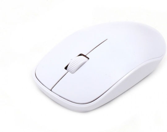 Omega 420 Wireless Ασύρματο Ποντίκι Λευκό