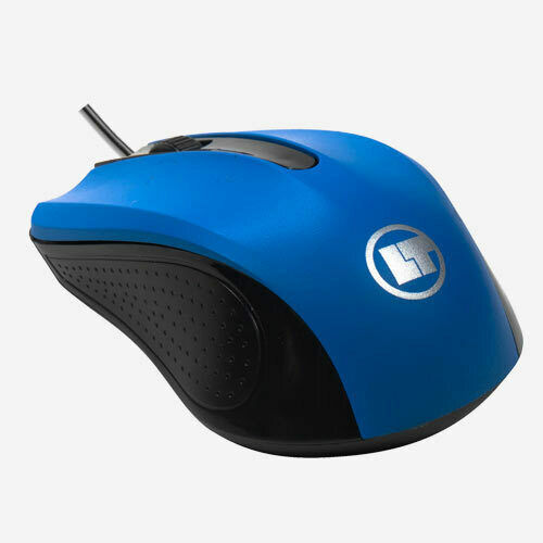 Lamtech LAM021240 Verkabelte Maus Blau