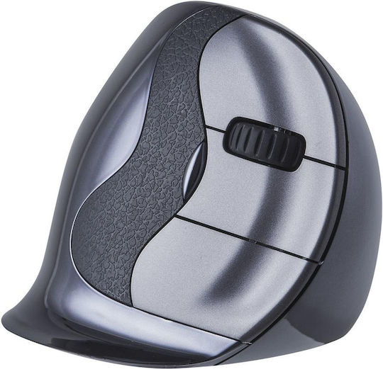 Bakker Elkhuizen Evoluent D Wireless Large Ergonomic Vertical Mouse Gray