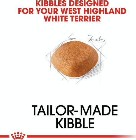 Royal Canin West Highland White Terrier Adult 3kg Dry Food for Adult Small Breed Dogs with Rice and Chicken