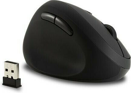 Kensington Pro Fit Ασύρματο Εργονομικό Bluetooth Vertical Ποντίκι για Αριστερόχειρες Μαύρο