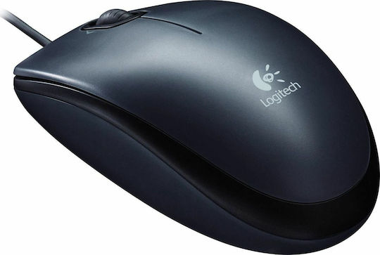 Logitech M90 Verkabelt Maus Schwarz