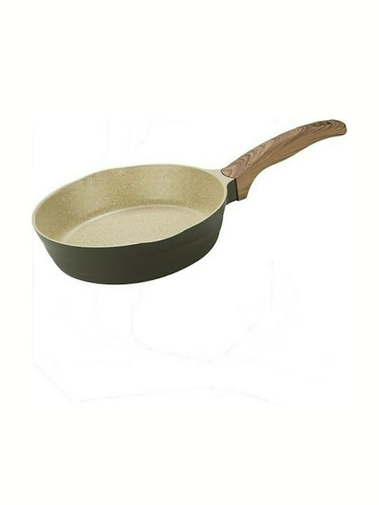 Izzy Natura Elea Pan made of Cast Aluminum with Non-Stick Coating 24cm