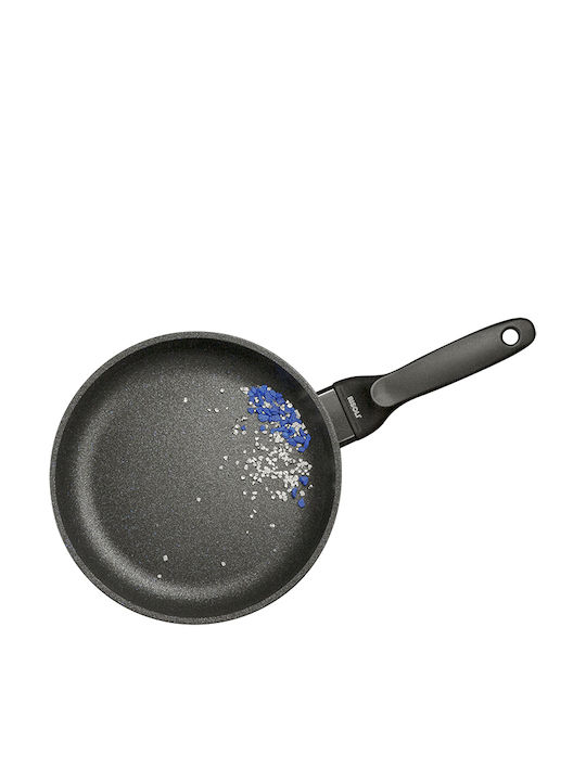 Risoli Blackplus Pan made of Cast Aluminum with Stone Coating Black 32cm