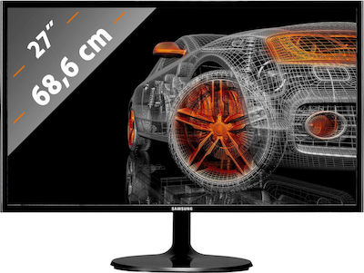 Samsung S27F350FHU PLS Gaming Monitor 27" FHD 1920x1080 με Χρόνο Απόκρισης 4ms GTG