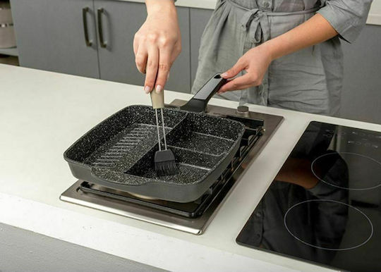 Nava Funtzio Grill made of Aluminum with Stone Coating 28cm