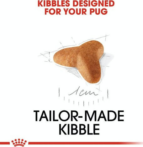 Royal Canin Pug Junior 1.5kg Dry Food for Small Breed Puppies with Poultry and Rice