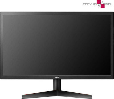 LG 24GL600F-B TN Gaming Monitor 23.6" FHD 1920x1080 144Hz με Χρόνο Απόκρισης 1ms GTG