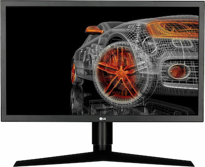 LG 24GL650-B TN Monitor de jocuri 23.6" FHD 1920x1080 144Hz cu Timp de Răspuns 1ms GTG