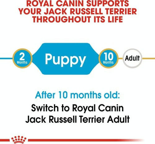Royal Canin Puppy Jack Russell Terrier 1.5kg Dry Food for Small Breed Puppies with Poultry and Rice
