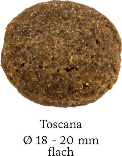 Happy Dog Toscana 4kg Hrană Uscată fără Gluten pentru Câini Adulţi Sterilizaţi de Rase Medii & Mari cu Rață și Somon