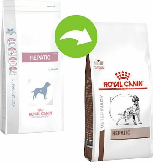 Royal Canin Veterinary Hepatic 1.5kg Dry Food for Adult Dogs with Rice
