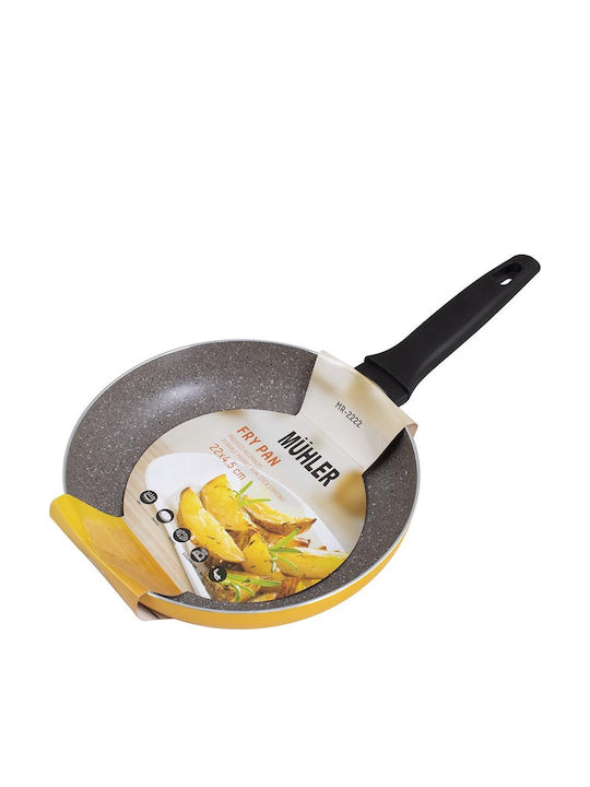 Muhler Ida Aluminum Pan with Stone Interior Coating 22cm