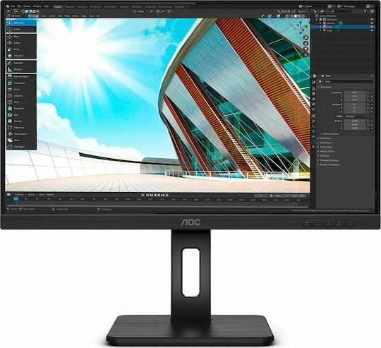 AOC 24P2Q IPS Monitor 23.8" FHD 1920x1080 με Χρόνο Απόκρισης 4ms GTG