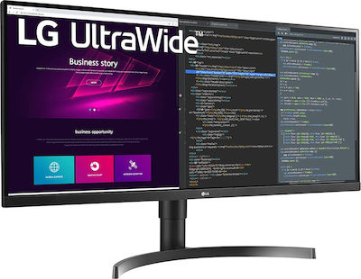 LG 34WN750-B 34" Ultrawide HDR QHD 3440x1440 IPS Monitor with 5ms GTG Response Time