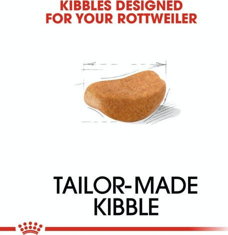 Royal Canin Adult Rottweiler 12kg Dry Food for Adult Large Breed Dogs with Rice and Poultry