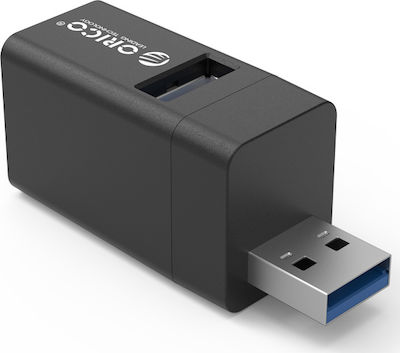 Orico MINI-U32 USB 2.0 Hub 3 Θυρών με σύνδεση USB-A