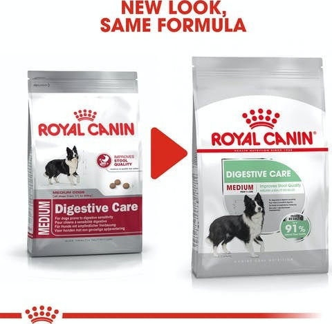 Royal Canin Digestive Care Medium 3kg Dry Food Gluten-Free for Adult Medium Breed Dogs with Poultry and Rice
