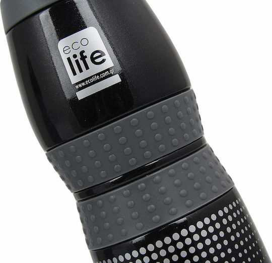 Ecolife Recyclable Thermos Bottle Stainless Steel BPA Free 400ml Gray