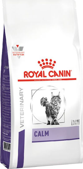 Royal Canin Calm Dry Food Gluten-Free for Adult Cats with Sensitive Urinary with Corn 2kg