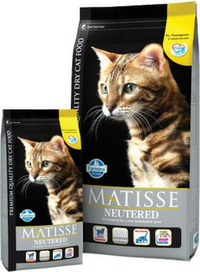 Farmina Matisse Neutered Ξηρά Τροφή για Ενήλικες Στειρωμένες Γάτες με Κοτόπουλο / Ρύζι 10kg