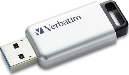 Verbatim Secure Pro 32GB USB 3.0 Stick Ασημί