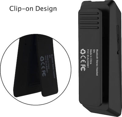 IS901 In-ear Bluetooth Handsfree Ακουστικά Μαύρα