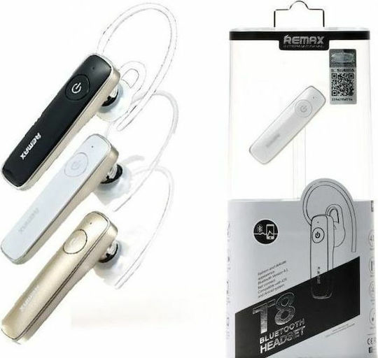 Remax RB-T8 Earbud Bluetooth Handsfree Earphone Black