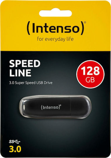 Intenso Speed Line 128GB USB 3.0 Stick Black