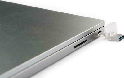 Kingston DataTraveler microDuo 3C 32GB USB 3.1 Stick mit Verbindung USB-A & USB-C Silber
