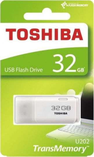 Toshiba TransMemory U202 32GB USB 2.0 Stick Λευκό