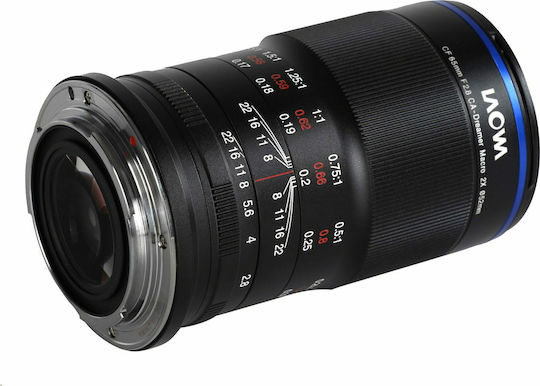 Laowa Crop Obiectiv Foto 65mm F/2.8 2x Ultra APO Teleobiectiv / Macro pentru Montura Canon EF Black