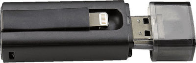 Intenso iMobile Line 32GB USB 3.0 Stick Μαύρο