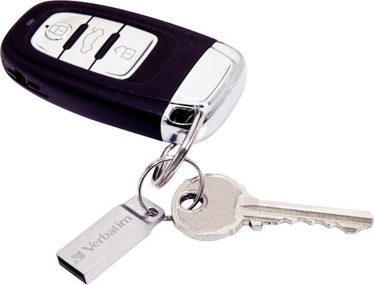 Verbatim Metal Executive 32GB USB 2.0 Stick Silber