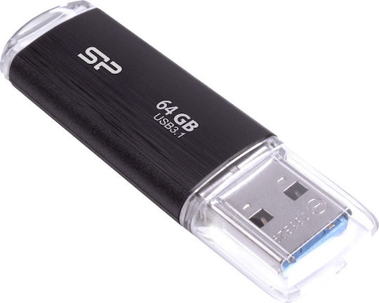 Silicon Power Blaze B02 64GB USB 3.1 Stick Negru