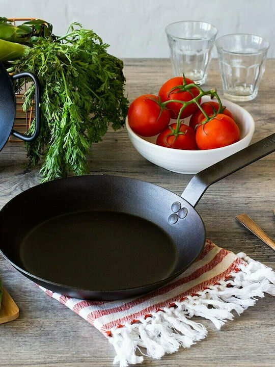 Lodge Carbon Steel Pan made of Carbon Steel 25.4cm