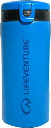 Lifeventure Flip-Top Ποτήρι Θερμός Ανοξείδωτο BPA Free 300ml Μπλε με Επιστόμιο