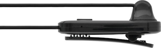 Lamtech LAM501956 Ohrstöpsel Bluetooth-Freisprecheinrichtung Kopfhörer Revers Schwarz