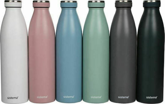 Sistema Stainless Steel Μπουκάλι Θερμός Ανοξείδωτο BPA Free 750ml Anthrax