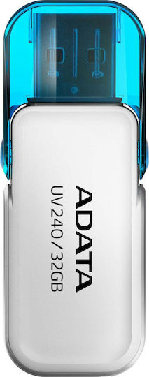Adata UV240 32ГБ USB 2.0 Стик Бял